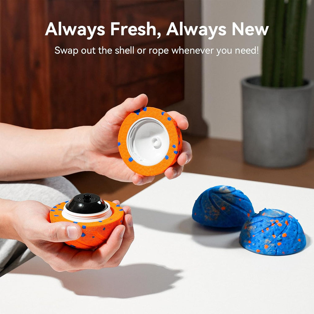 Smart Interactive Dog Toy - Wicked Ball AIR, Automatic Moving and Rotating Ball, E-TPU Material, IPX7 Waterproof, Ideal for Puppies and Medium to Large Dogs