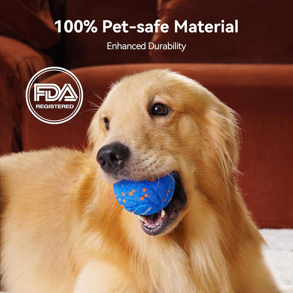 Smart Interactive Dog Toy - Wicked Ball AIR, Automatic Moving and Rotating Ball, E-TPU Material, IPX7 Waterproof, Ideal for Puppies and Medium to Large Dogs