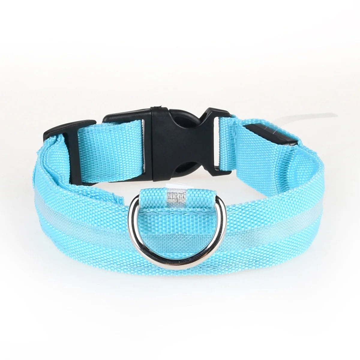 USB Rechargeable Waterproof LED Dog Collar - Adjustable Super Bright Safety Light for Enhanced Visibility