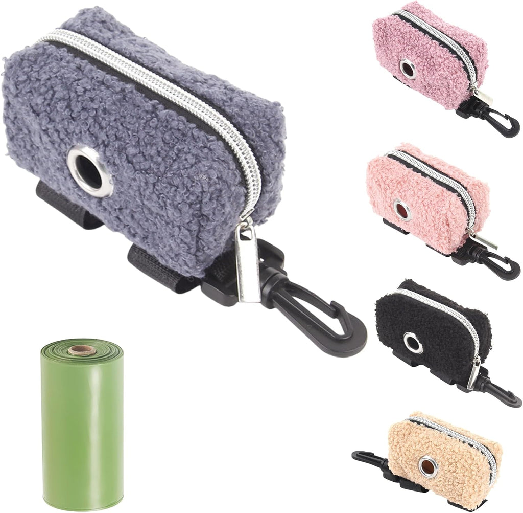 Portable and Reusable Dog Waste Bag Dispenser in Indigo
