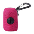 EZLIFE Mesh Dog Poop Bag Holder - Hangable Pet Waste Dispenser for Travel, Walking, and Hiking