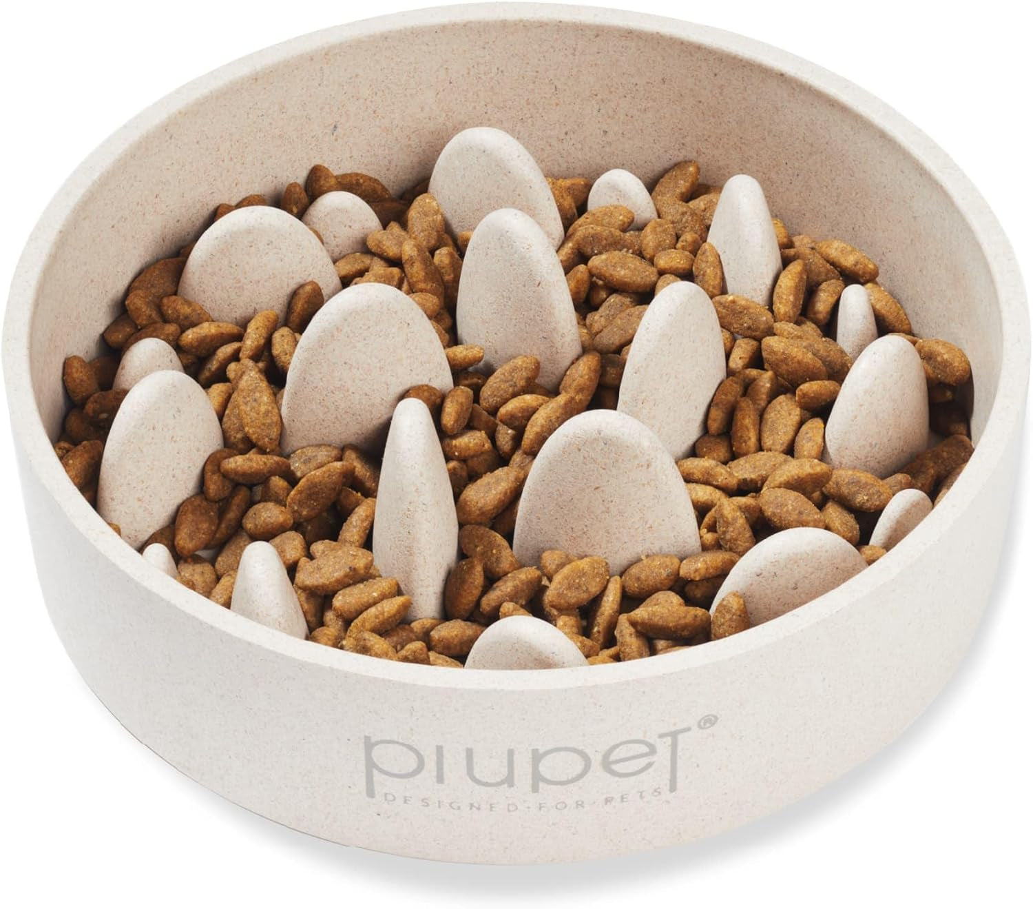 27 Fl Oz Slow Feed Dog Bowl